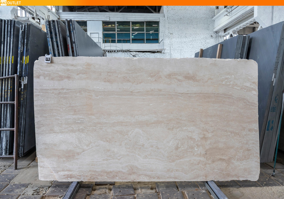 Травертин Классико Лайт VC 2 см Ш* /083 2,60 х 1,30 х 0,02