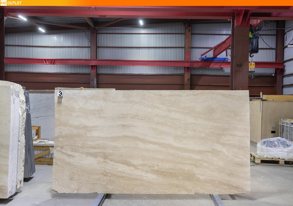 Травертин Классико Лайт VC 2 см Э /036 2,90 х 1,50 х 0,02