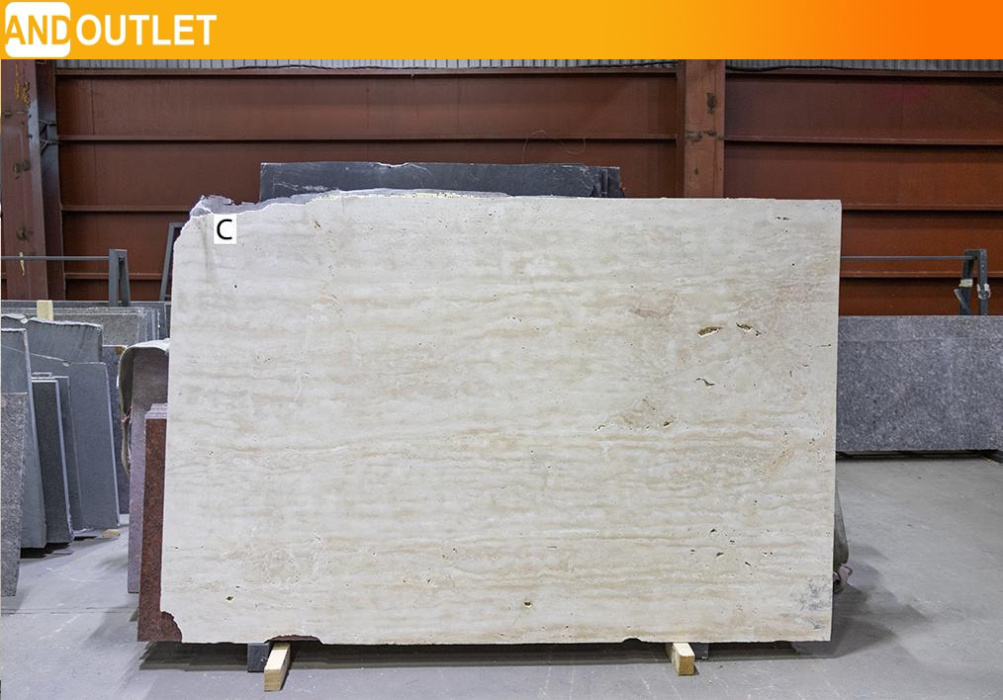 Травертин Классико Лайт VC 2 см С /035 2,23 х 1,45 х 0,02